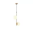 EUROLAMP ARTE ILLUMINA ORBA Függesztett lámpatest 2XΕ27 MAX 40W 320X150X1550mm Fehér