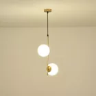 EUROLAMP ARTE ILLUMINA ORBA Függesztett lámpatest 2XΕ27 MAX 40W 320X150X1550mm Fehér