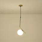 EUROLAMP ARTE ILLUMINA ORBA Függesztett lámpatest E27 MAX 40W 220X150X1460mm Fehér