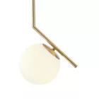 EUROLAMP ARTE ILLUMINA ORBA Függesztett lámpatest E27 MAX 40W 220X150X1460mm Fehér