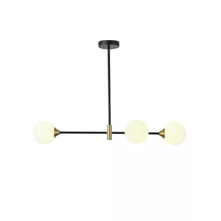 EUROLAMP ARTE ILLUMINA ORBA Lámpatest Függesztett lámpatest 3XG9 MAX 30W 850x570mm Fekete 