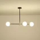 EUROLAMP ARTE ILLUMINA ORBA Lámpatest Függesztett lámpatest 3XG9 MAX 30W 850x570mm Fekete 