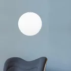 EUROLAMP ARTE ILLUMINA PAROS Mennyezeti Lámpatest Φ30 Ε27 Fehér/NICKEL 