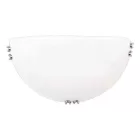 EUROLAMP ARTE ILLUMINA PAROS Fali lámpa Φ30 Ε27 Fehér/NICKEL 