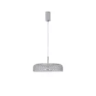 EUROLAMP ARTE ILLUMINA PERFORATO Függesztett lápatest beépített LED Acél CHROME LED 10W Φ350x1390mm