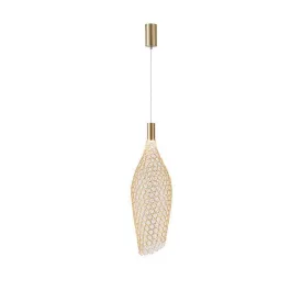   EUROLAMP ARTE ILLUMINA PERFORATO Függesztett lápatest beépített LED Acél GOLD LED 7,6W 200x1960mm 
