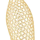 EUROLAMP ARTE ILLUMINA PERFORATO Függesztett lápatest beépített LED Acél GOLD LED 7,6W 200x1960mm 