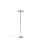 EUROLAMP ARTE ILLUMINA PERFORATO Állólámpa Acél CHROME LED 10W Φ350x1350mm 