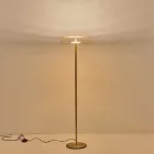 EUROLAMP ARTE ILLUMINA PERFORATO Állólámpa Acél GOLD LED 10W Φ350x1350mm 