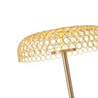 EUROLAMP ARTE ILLUMINA PERFORATO Állólámpa Acél GOLD LED 10W Φ350x1350mm 