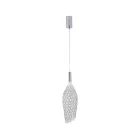 EUROLAMP ARTE ILLUMINA PERFORATO Függesztett lápatest beépített LED Acél CHROME LED 6,3W 146x1780m 