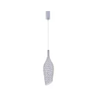 EUROLAMP ARTE ILLUMINA PERFORATO Függesztett lápatest beépített LED Acél CHROME LED 6,3W 146x1780m 