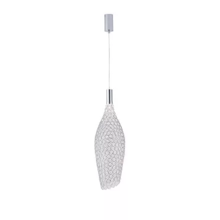 EUROLAMP ARTE ILLUMINA PERFORATO Függesztett lápatest beépített LED Acél CHROME LED 7,6W 200x1960mm 