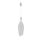 EUROLAMP ARTE ILLUMINA PERFORATO Függesztett lápatest beépített LED Acél CHROME LED 7,6W 200x1960mm 