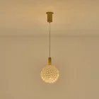 EUROLAMP ARTE ILLUMINA PERFORATO Függesztett lápatest beépített LED Acél OVAL CHROME LED 6