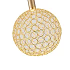 EUROLAMP ARTE ILLUMINA PERFORATO Függesztett lápatest beépített LED Acél OVAL CHROME LED 6