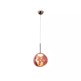   EUROLAMP ARTE ILLUMINA PICADILLY Függesztett lámpatest beépített LED kör LED 6W Φ30 ROSE GOLD 