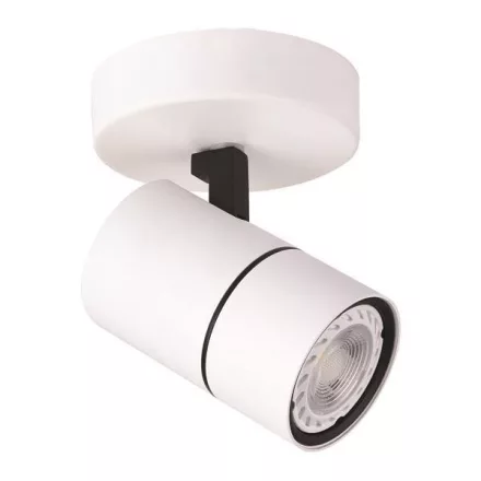 EUROLAMP ARTE ILLUMINA PINTA Mennyezeti SPOT ROSETTE Egyes GU10 Fehér/ Fekete 