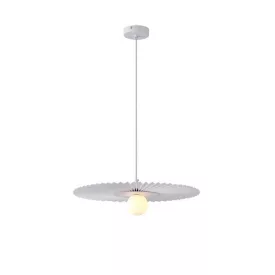   EUROLAMP ARTE ILLUMINA PIRUETTE Függesztett lámpatest G9 MAX 30W 480X1000mm Fehér