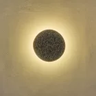 EUROLAMP ARTE ILLUMINA PLASTER SERIES Falilámpa beépített LED PLASTER 5W 3000K 240X240X240mm Szürka 