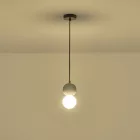 EUROLAMP ARTE ILLUMINA PLASTER SERIES Függesztett lámpatest PLASTER G9 MAX 40W 100X100X210mm 