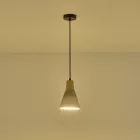 EUROLAMP ARTE ILLUMINA PLASTER SERIES Függesztett lámpatest PLASTER E27 MAX 40W 160X160X220mm 