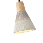 EUROLAMP ARTE ILLUMINA PLASTER SERIES Függesztett lámpatest PLASTER E27 MAX 40W 160X160X220mm 