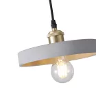 EUROLAMP ARTE ILLUMINA PLASTER SERIES Függesztett lámpatest PLASTER E27 MAX 40W 210X210X75mm 