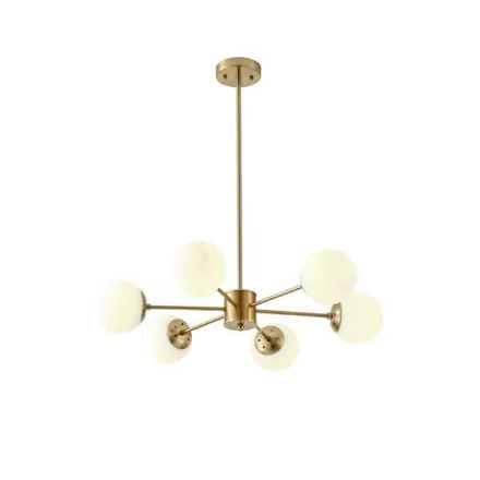 EUROLAMP ARTE ILLUMINA PUFF Függesztett lámpatest 6XΕ27 720X730mm Fehér