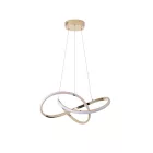 EUROLAMP ARTE ILLUMINA SATURN Függesztett lámpatest beépített LED 30W 3000Κ L60 GOLD 