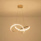 EUROLAMP ARTE ILLUMINA SATURN Függesztett lámpatest beépített LED 30W 3000Κ L60 GOLD 