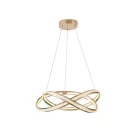 EUROLAMP ARTE ILLUMINA SATURN Függesztett lámpatest beépített LED 40W 3000Κ L50 GOLD 