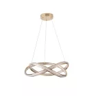 EUROLAMP ARTE ILLUMINA SATURN Függesztett lámpatest beépített LED 40W 3000Κ L50 GOLD 