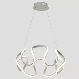   EUROLAMP ARTE ILLUMINA SATURN Mennyezeti Lámpatest beépített LED kör LED 60W Φ52X120 Fehér3CCT 