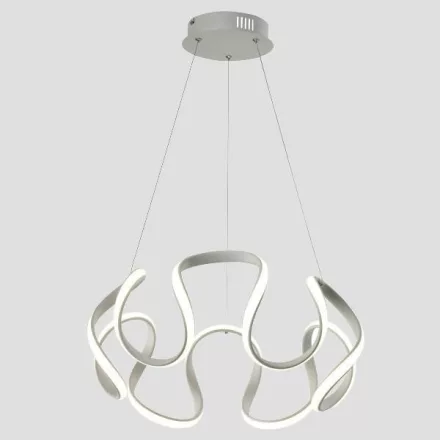 EUROLAMP ARTE ILLUMINA SATURN Mennyezeti Lámpatest beépített LED kör LED 60W Φ52X120 Fehér3CCT 