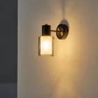 EUROLAMP ARTE ILLUMINA SILENCE Falilámpa Fekete GOLD 1XE14 MAX 40W 180Χ100Χ210mm 