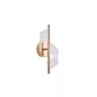 EUROLAMP ARTE ILLUMINA SILK ACRYLIC Falilámpa beépített LED FRENCH GOLD 8W 3000K 300X130mm 