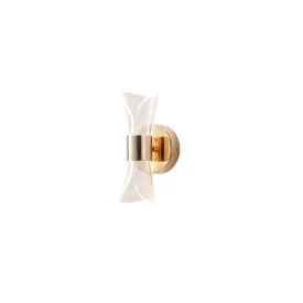   EUROLAMP ARTE ILLUMINA SILK ACRYLIC Falilámpa beépített LED FRENCH GOLD Vonal mitával 8W 3000K 225X95 X105mm 