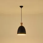 EUROLAMP ARTE ILLUMINA SIMPLO Függesztett lámpatest Ε27 MAX 40W 230X230mm Fekete 