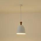 EUROLAMP ARTE ILLUMINA SIMPLO Függesztett lámpatest Ε27 MAX 40W 230X230mm Fehér