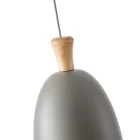 EUROLAMP ARTE ILLUMINA SIMPLO Függesztett lámpatest Ε27 MAX 40W 230X230mm Szürka 