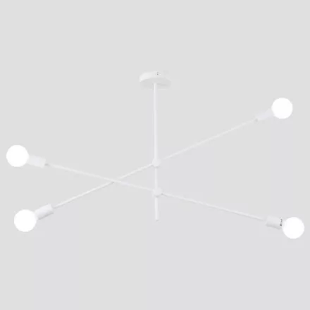 EUROLAMP ARTE ILLUMINA SKYLINE Függesztett lámpatest 4XΕ27 1000X550mm Fehér