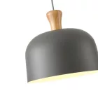 EUROLAMP ARTE ILLUMINA SMOOTH Függesztett lámpatest Ε27 MAX 40W 270X1300mm Szürka 