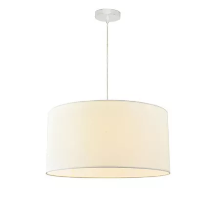 EUROLAMP ARTE ILLUMINA SOHO Függesztett lámpatest Szövet 1XΕ27 Φ530Χ260 Fehér