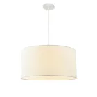 EUROLAMP ARTE ILLUMINA SOHO Függesztett lámpatest Szövet 1XΕ27 Φ530Χ260 Fehér