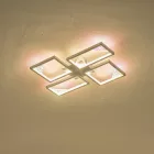 EUROLAMP ARTE ILLUMINA SQUARE Mennyezeti Lámpatest LED 36W 450X580X55mm Fekete