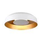 EUROLAMP ARTE ILLUMINA STIGMA Mennyezeti Lámpatest Fehé - GOLD 20W Φ400mm 