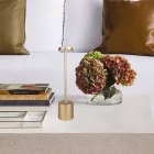 EUROLAMP ARTE ILLUMINA TABLO Asztali lámpa érintő gombos újratölthető LED 4W GOLD 