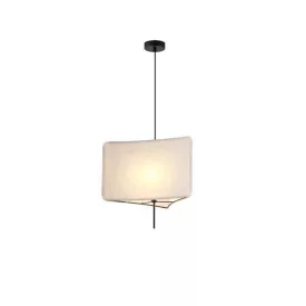   EUROLAMP ARTE ILLUMINA URBAN Függesztett lámpatest 1XΕ27 MAX 60W Φ480ΧH900mm Bézs 