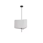 EUROLAMP ARTE ILLUMINA URBAN Függesztett lámpatest 1XΕ27 MAX 60W Φ480ΧH900mm Bézs 